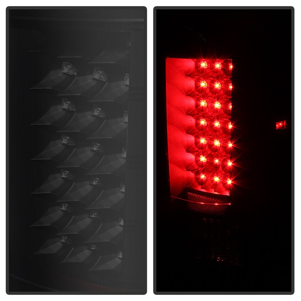Spyder Auto 5077493 XTune LED Tail Lights for Select Chevrolet Silverado 1500, Chevrolet Silverado HD, Chevrolet Silverado HD, GMC Sierra HD