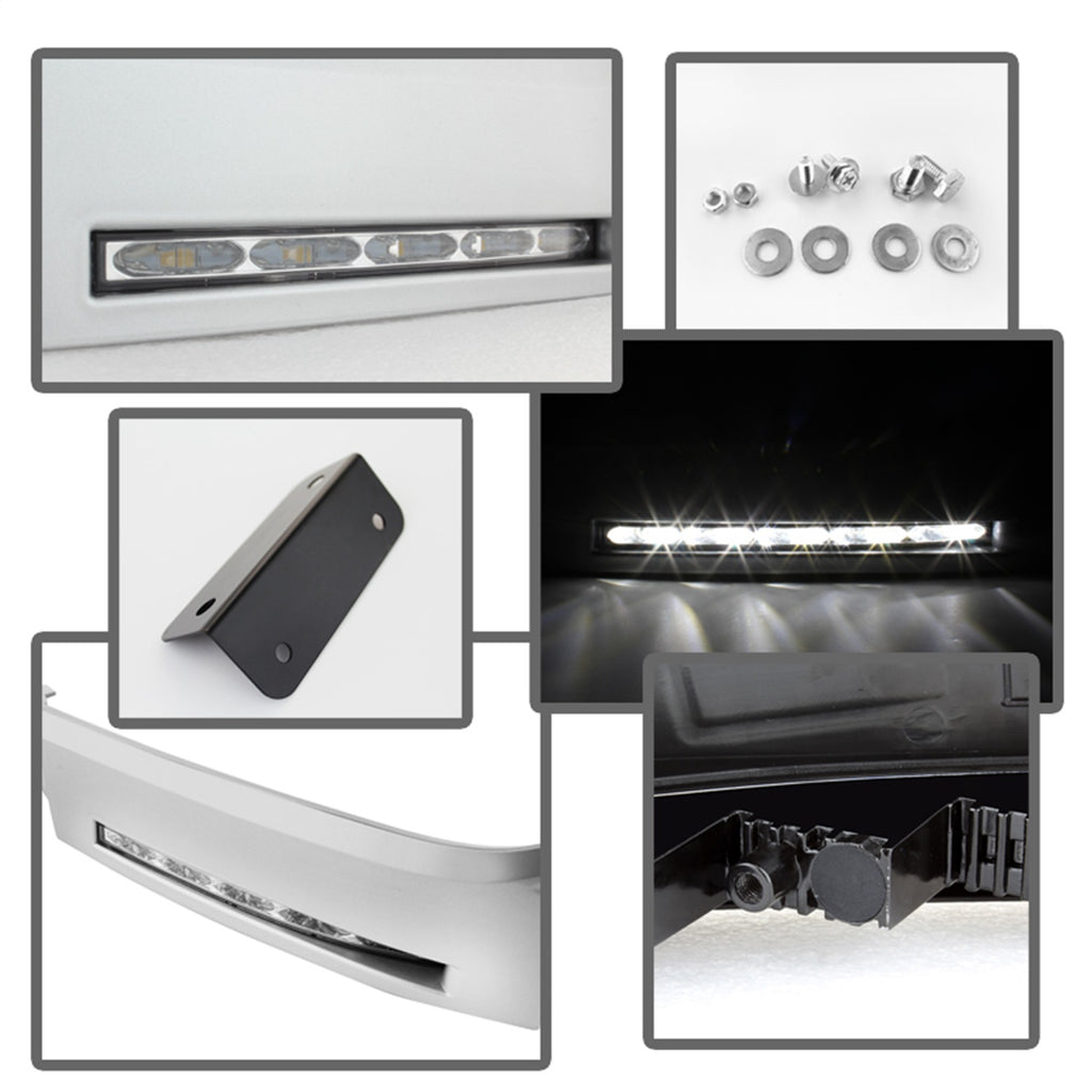 Spyder Auto 5077738 Daytime LED Running Lights for Select Toyota Tundra