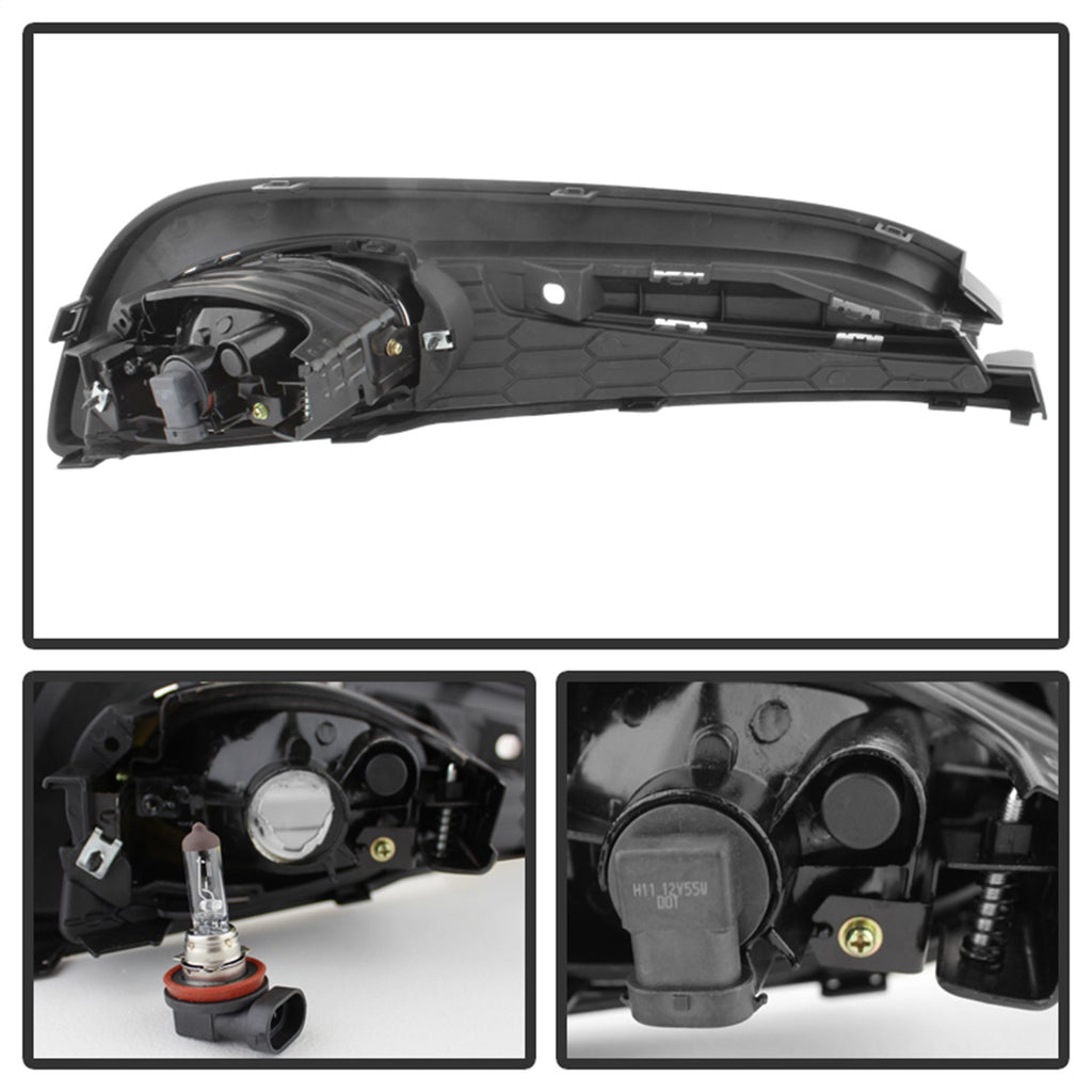 Spyder Auto 5077745 OEM Fog Lights for Select Honda Civic