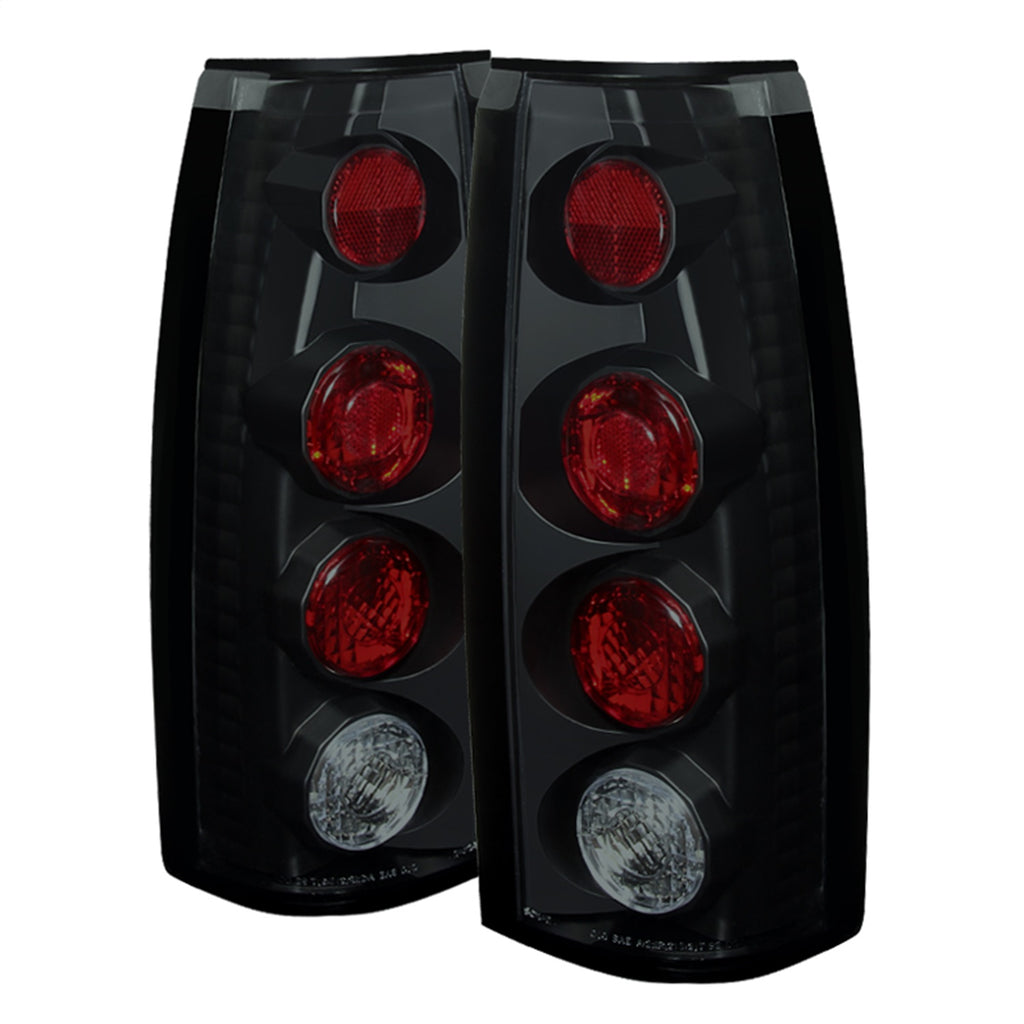 Spyder Auto 5077967 Euro Style Tail Lights for Select Cadillac Escalade, Chevrolet Blazer, Chevrolet C1500, Chevrolet C1500 Suburban, Chevrolet C2500, Chevrolet C2500 Suburban, Chevrolet C3500, Chevrolet K1500, Chevrolet K1500 Suburban, Chevrolet K2500,