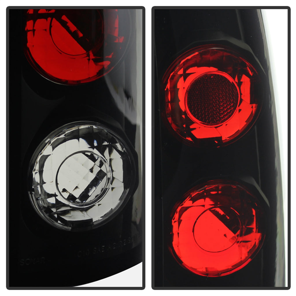 Spyder Auto 5077967 Euro Style Tail Lights for Select Cadillac Escalade, Chevrolet Blazer, Chevrolet C1500, Chevrolet C1500 Suburban, Chevrolet C2500, Chevrolet C2500 Suburban, Chevrolet C3500, Chevrolet K1500, Chevrolet K1500 Suburban, Chevrolet K2500,