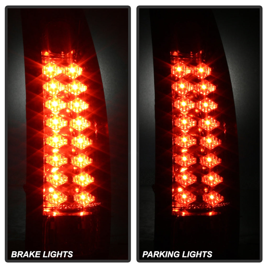 Spyder Auto 5077981 LED Tail Lights for Select Cadillac Escalade, Chevrolet Blazer, Chevrolet C1500, Chevrolet C1500 Suburban, Chevrolet C2500, Chevrolet C2500 Suburban, Chevrolet C3500, Chevrolet K1500, Chevrolet K1500 Suburban, Chevrolet K2500,