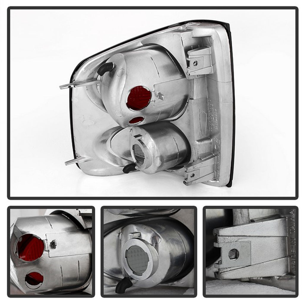 Spyder Auto 5078049 Euro Style Tail Lights for Select Chevrolet S10, GMC Sonoma, Isuzu Hombre