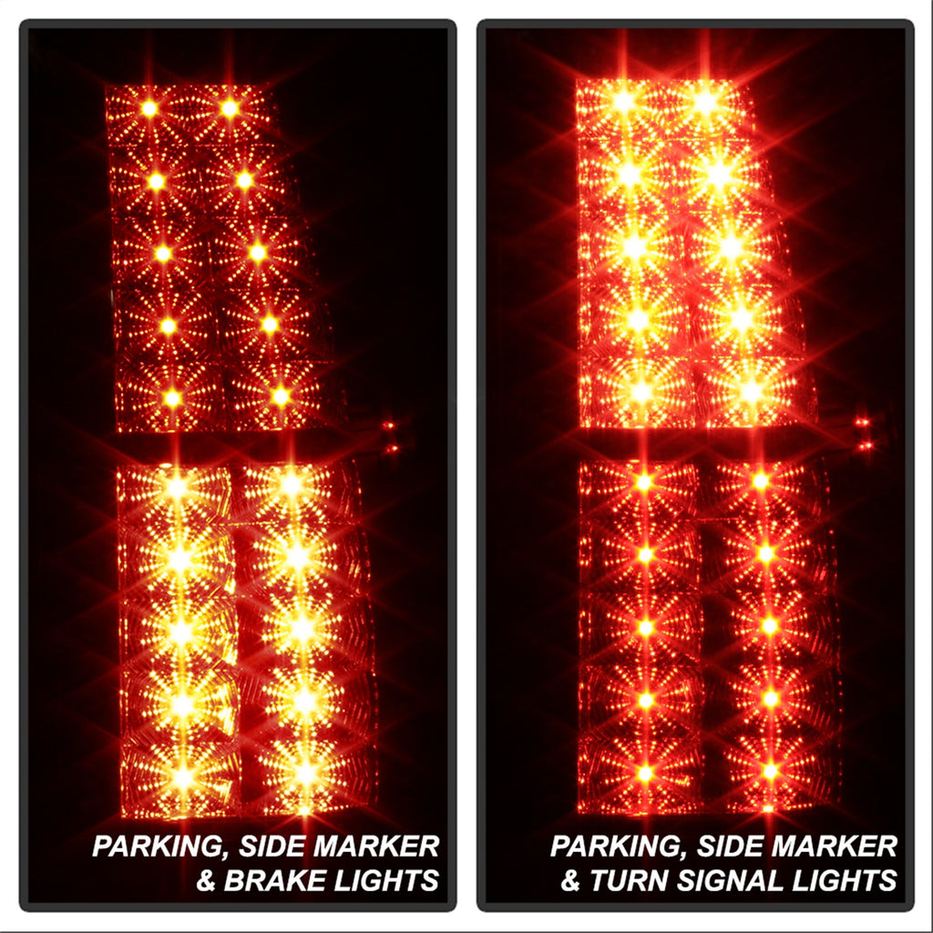Spyder Auto 5078087 LED Tail Lights for Select Chevrolet Suburban 1500, Chevrolet Suburban 2500, Chevrolet Tahoe, GMC Yukon