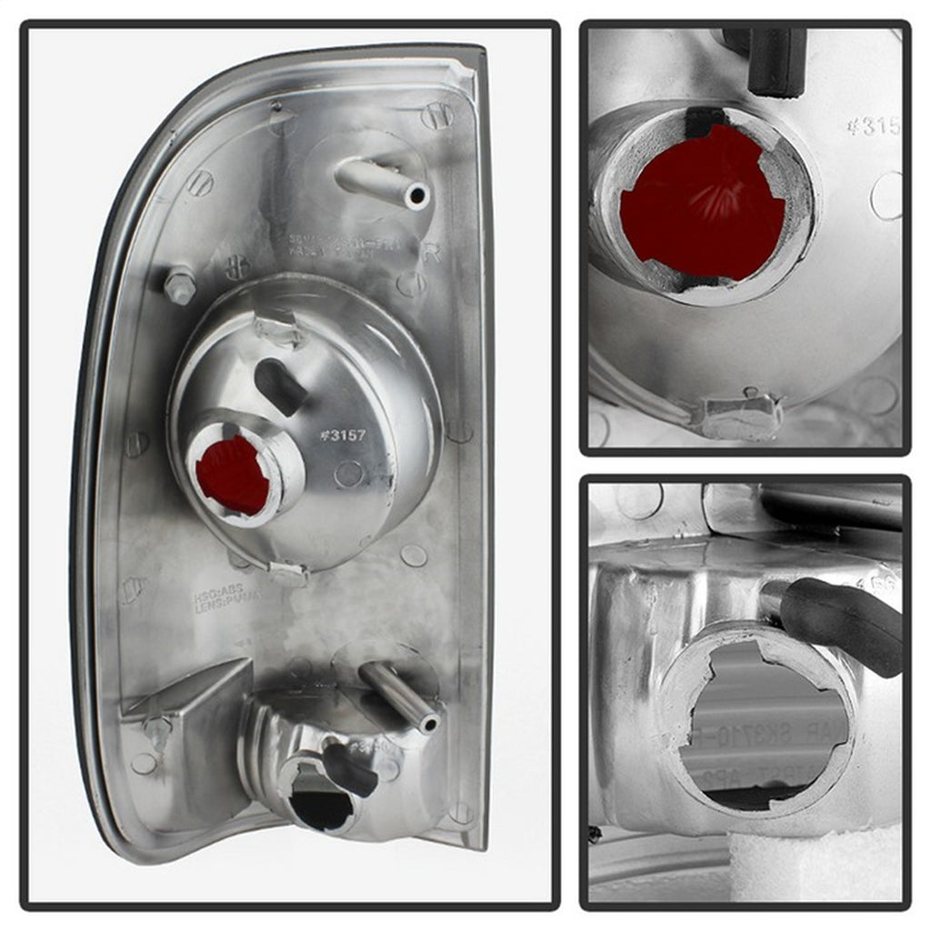 Spyder Auto 5078162 Euro Style Tail Lights for Select Ford F-150, Ford F-250 Super Duty, Ford F-350 Super Duty, Ford F-450 Super Duty, Ford F-550 Super Duty