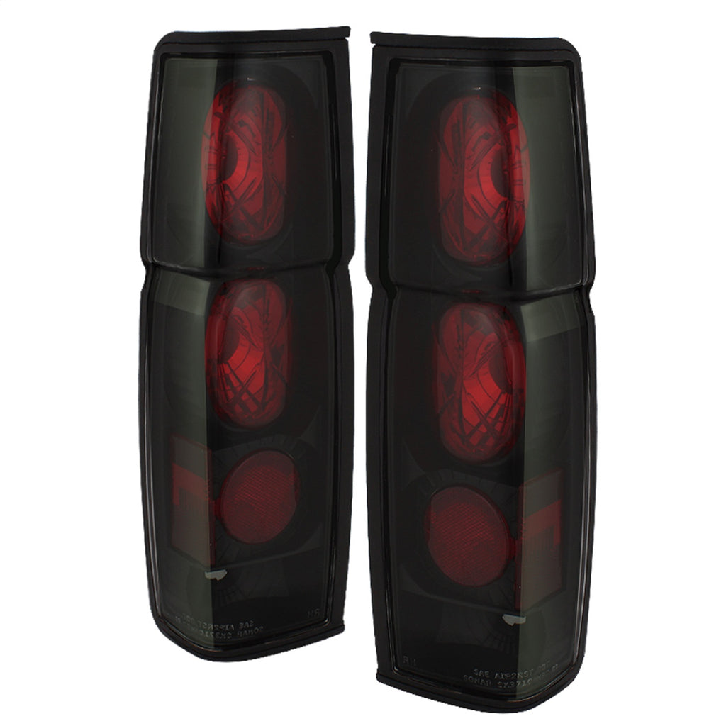 Spyder Auto 5078216 Euro Style Tail Lights for Select Nissan D21, Nissan Pickup