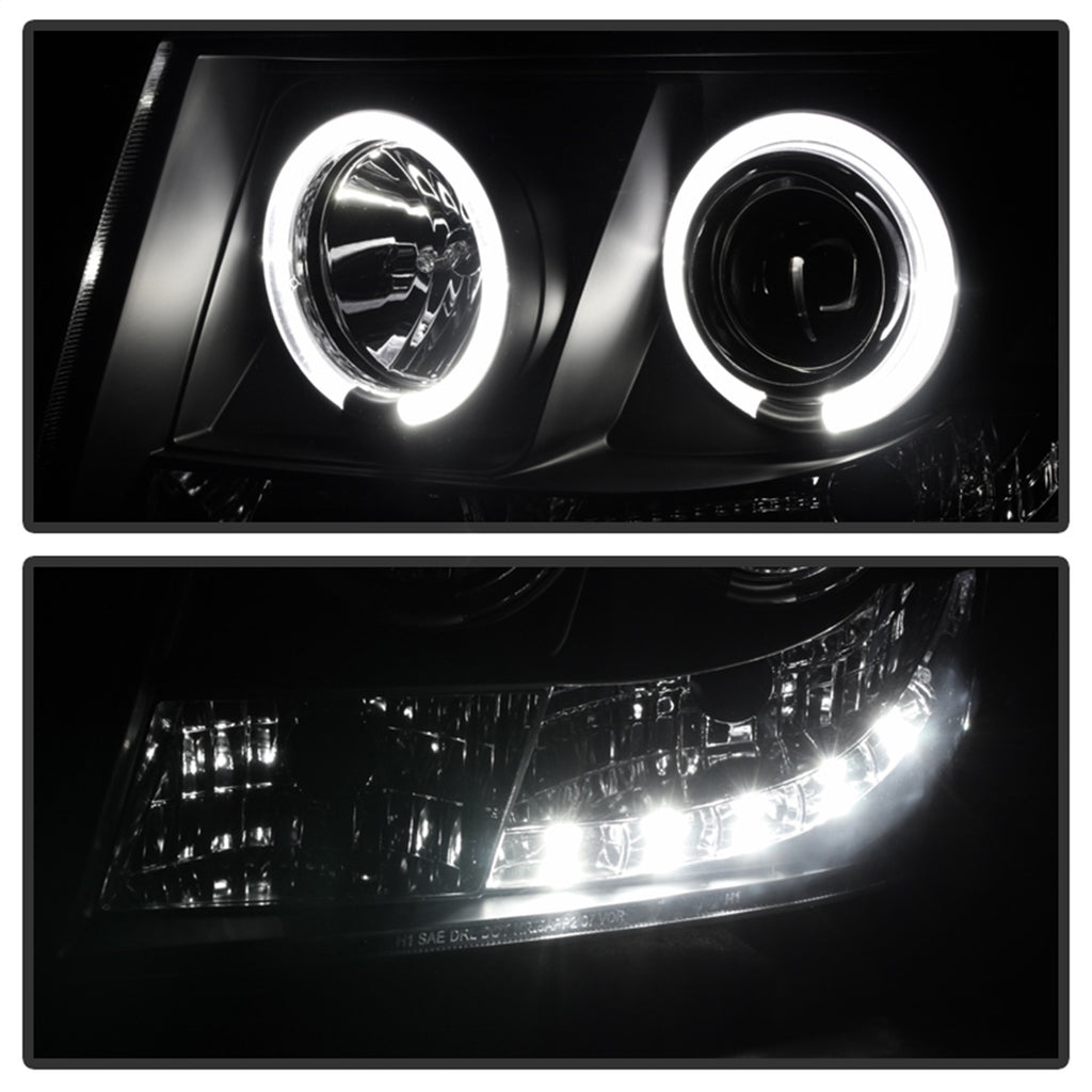 Spyder Auto 5078346 Halo LED Projector Headlights for Select Chevrolet Avalanche, Chevrolet Suburban 1500, Chevrolet Suburban 2500, Chevrolet Tahoe