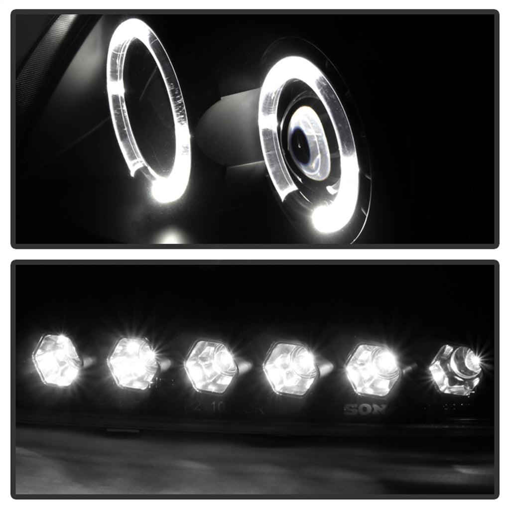 Spyder Auto 5078445 Halo LED Projector Headlights for Select Ford Expedition, Ford F-150