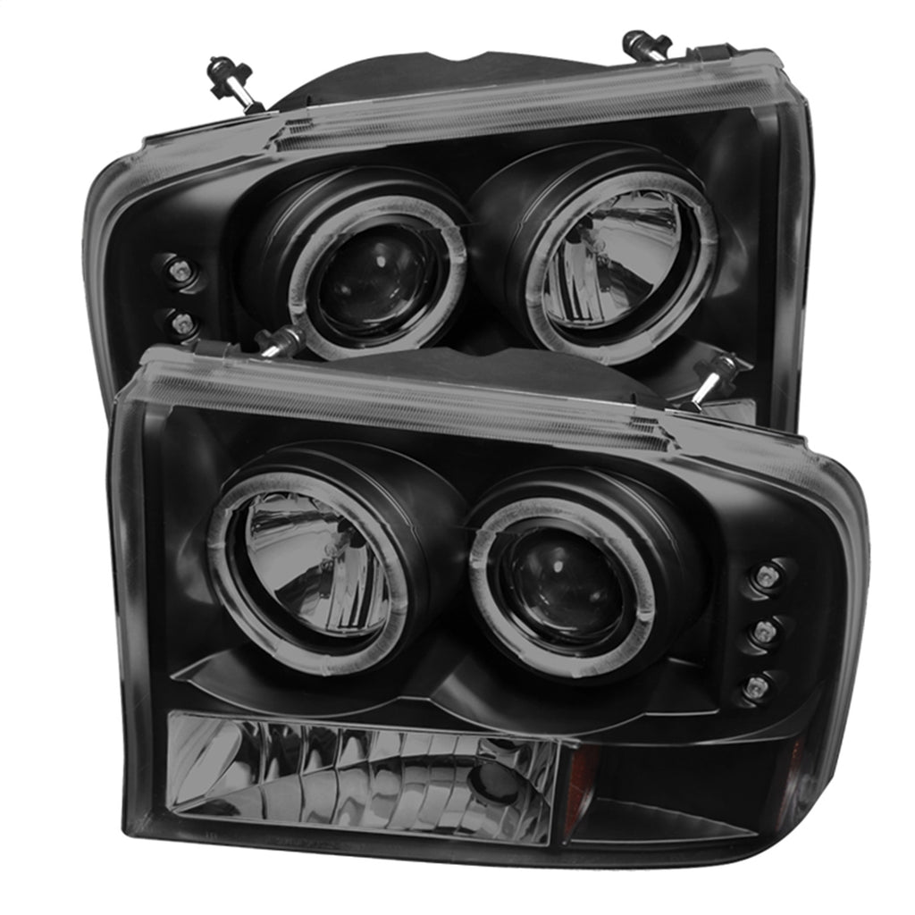 Spyder Auto 5078452 Halo LED Projector Headlights for Select Ford Excursion, Ford F-250, Ford F-250 Super Duty