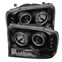 Load image into Gallery viewer, Spyder Auto 5078452 Halo LED Projector Headlights for Select Ford Excursion, Ford F-250, Ford F-250 Super Duty