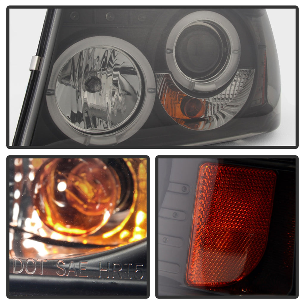 Spyder Auto 5078476 Halo LED Projector Headlights for Select Ford Ranger