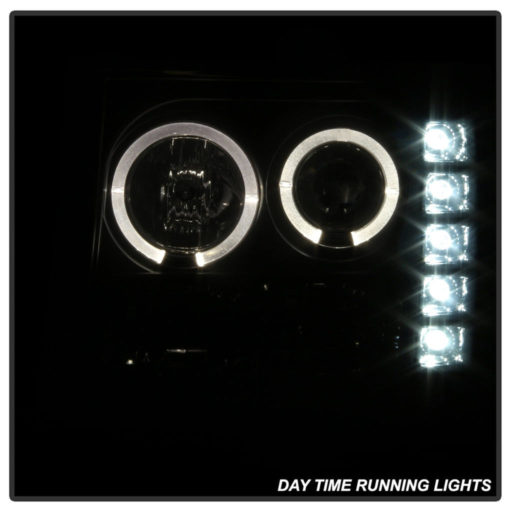 Spyder Auto 5078506 Halo LED Projector Headlights for Select GMC Sierra 1500, GMC Sierra HD, GMC Sierra HD