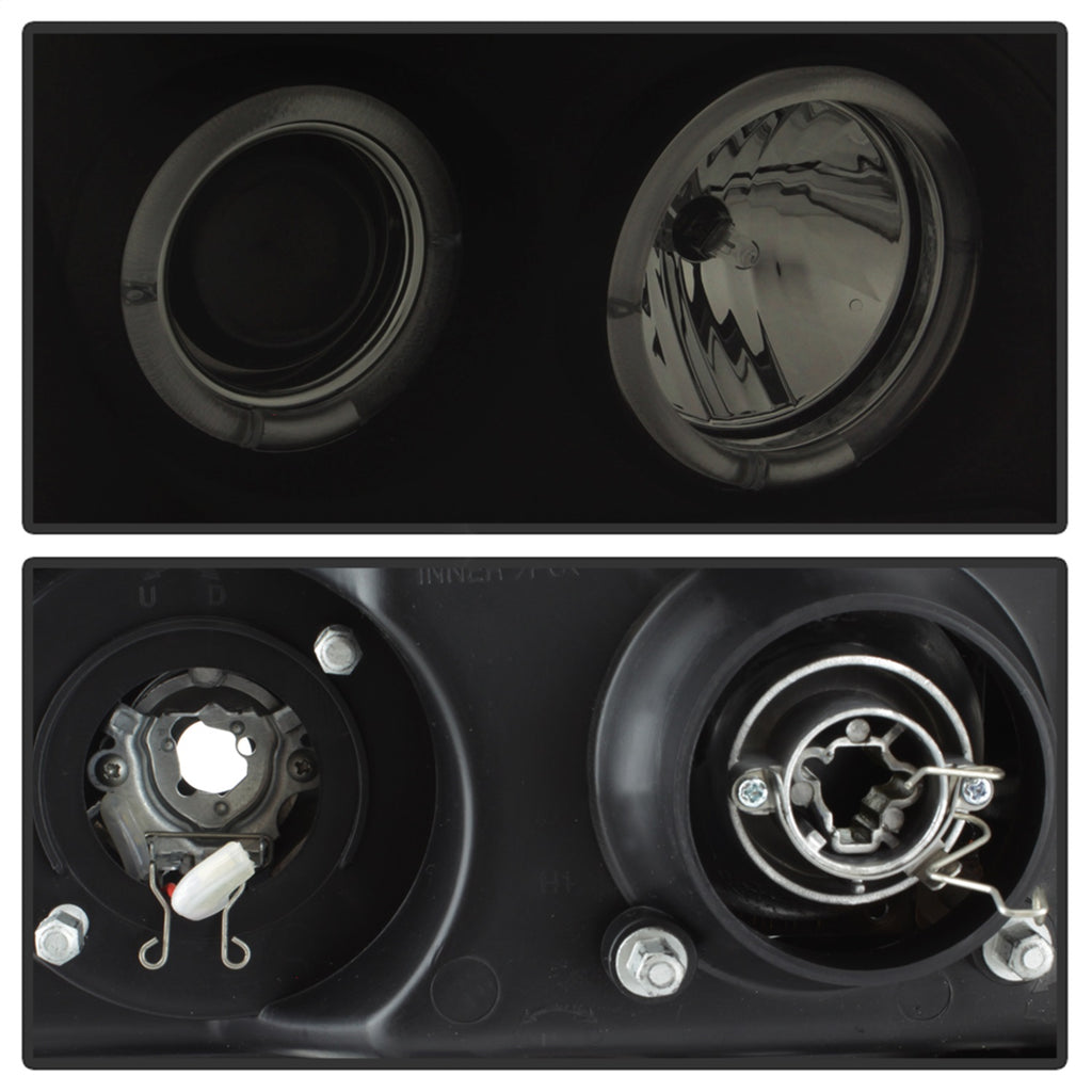 Spyder Auto 5078506 Halo LED Projector Headlights for Select GMC Sierra 1500, GMC Sierra HD, GMC Sierra HD