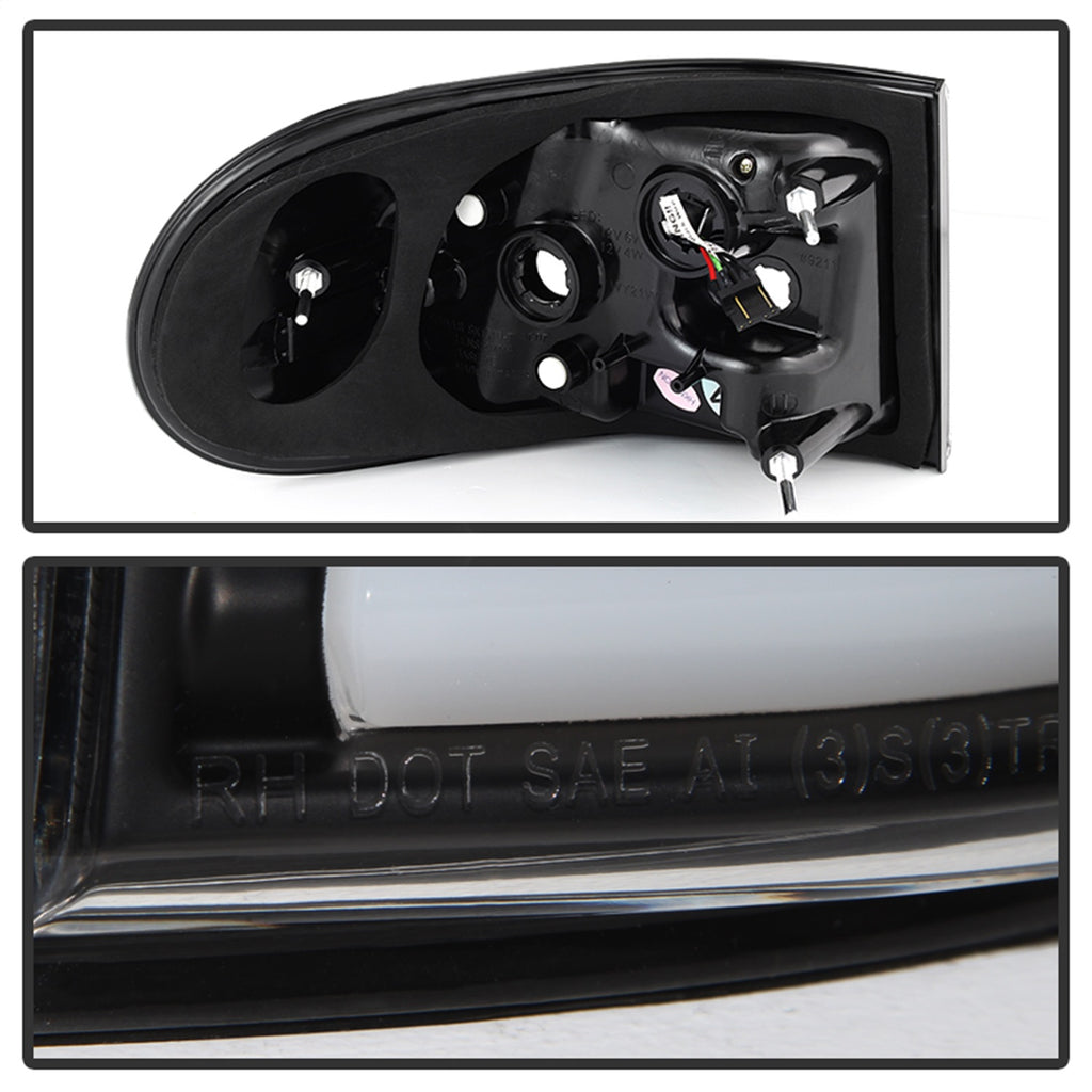 Spyder Auto 5079442 Light Bar LED Tail Lights for Select Toyota FJ Cruiser