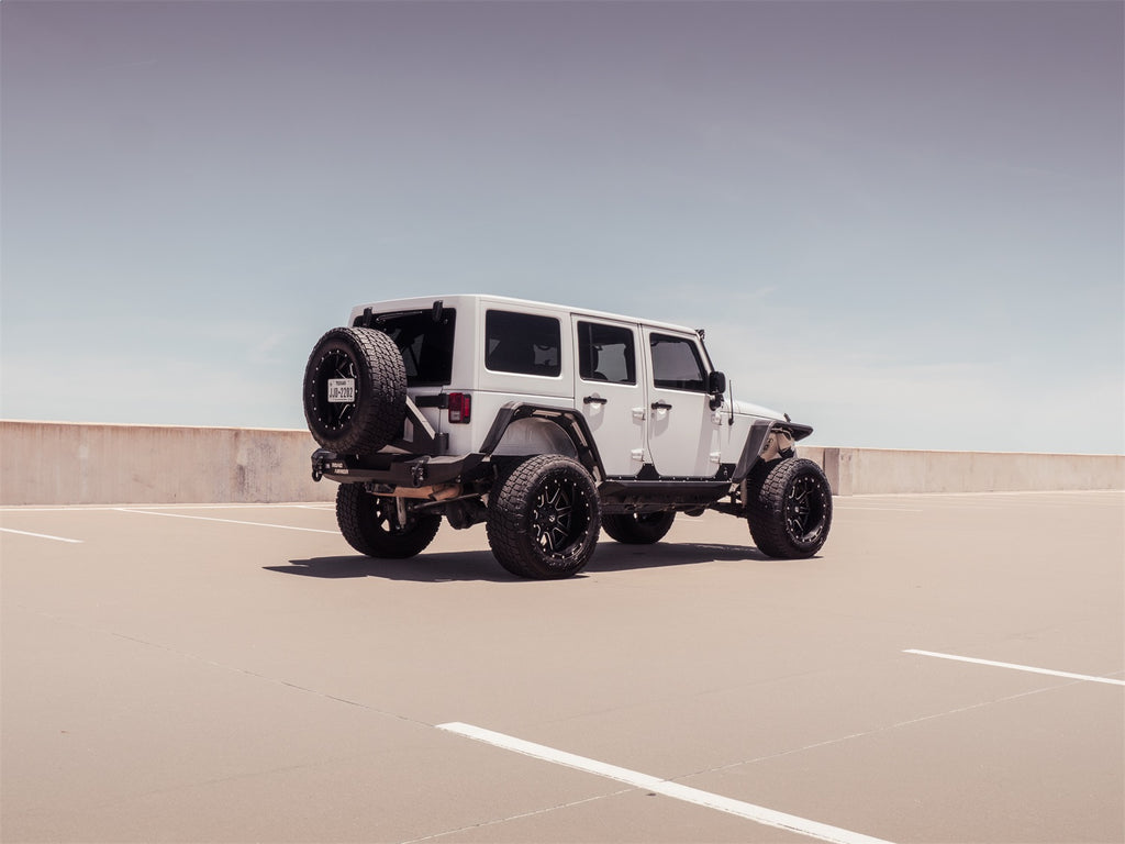 Road Armor 507AFR0B Stealth Fender Flare Body Armor for Select Jeep Wrangler, Jeep Wrangler JK