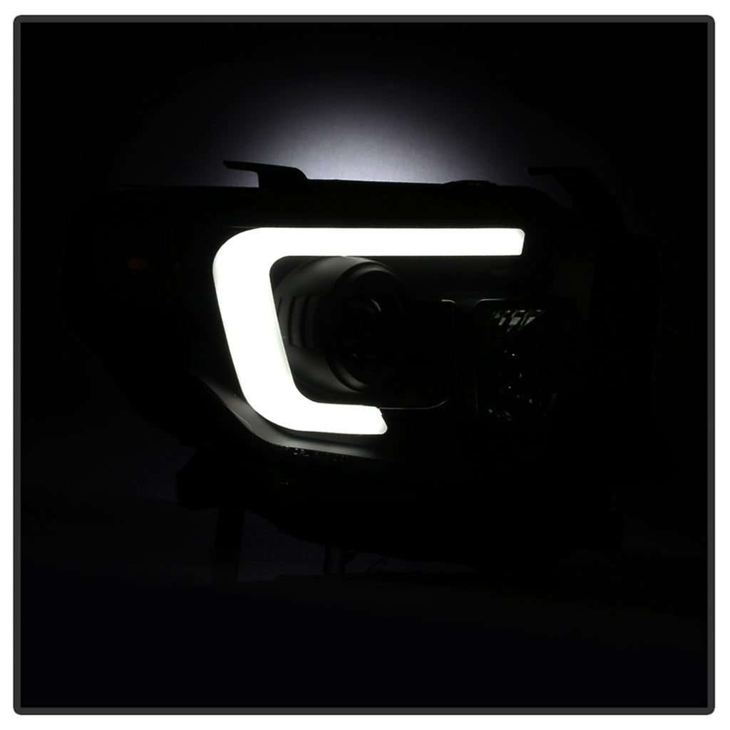 Spyder Auto 5080165 DRL Projector Headlights for Select Toyota Tundra