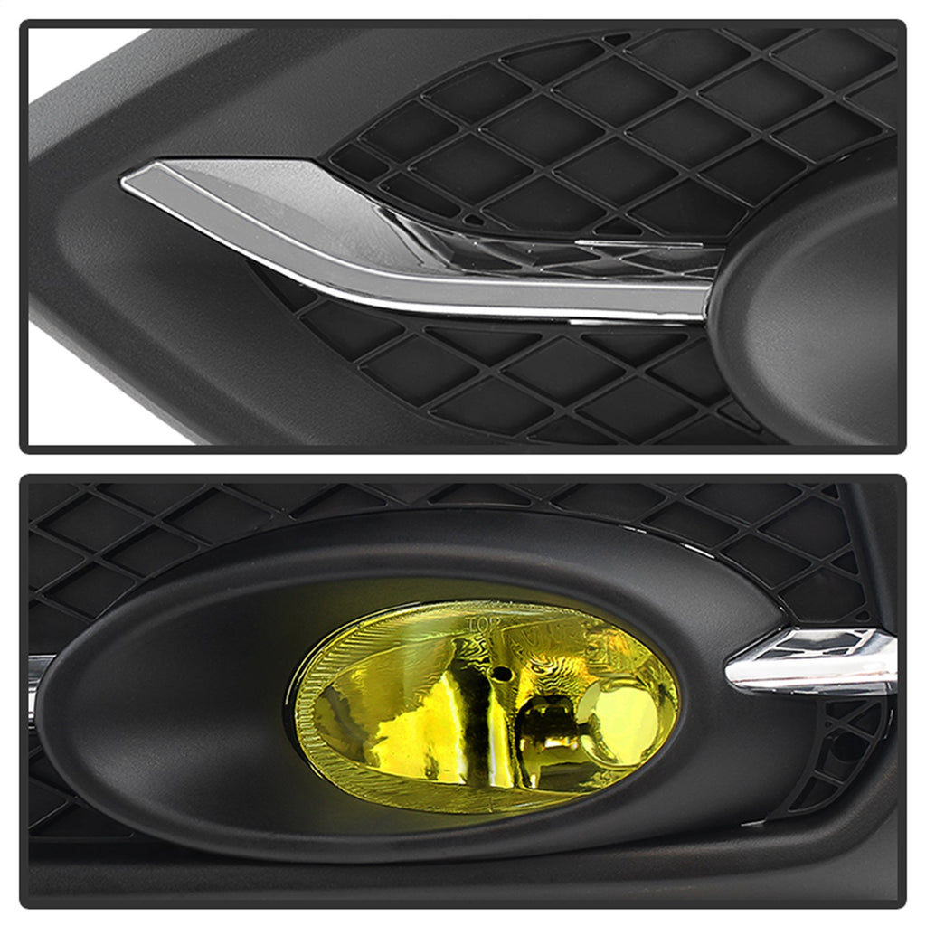 Spyder Auto 5080233 OEM Fog Lights for Select Honda Civic