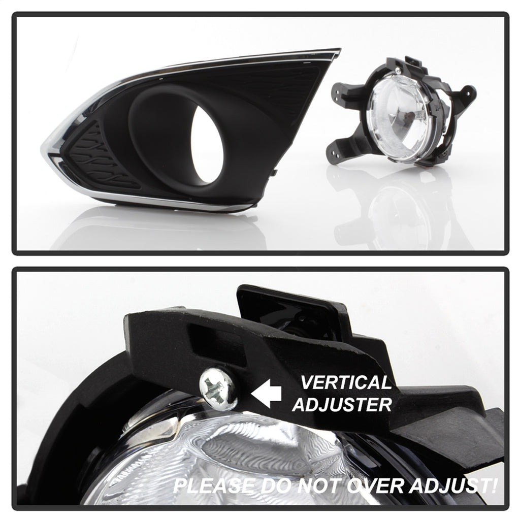 Spyder Auto 5080288 OEM Fog Lights for Select Chevrolet Spark