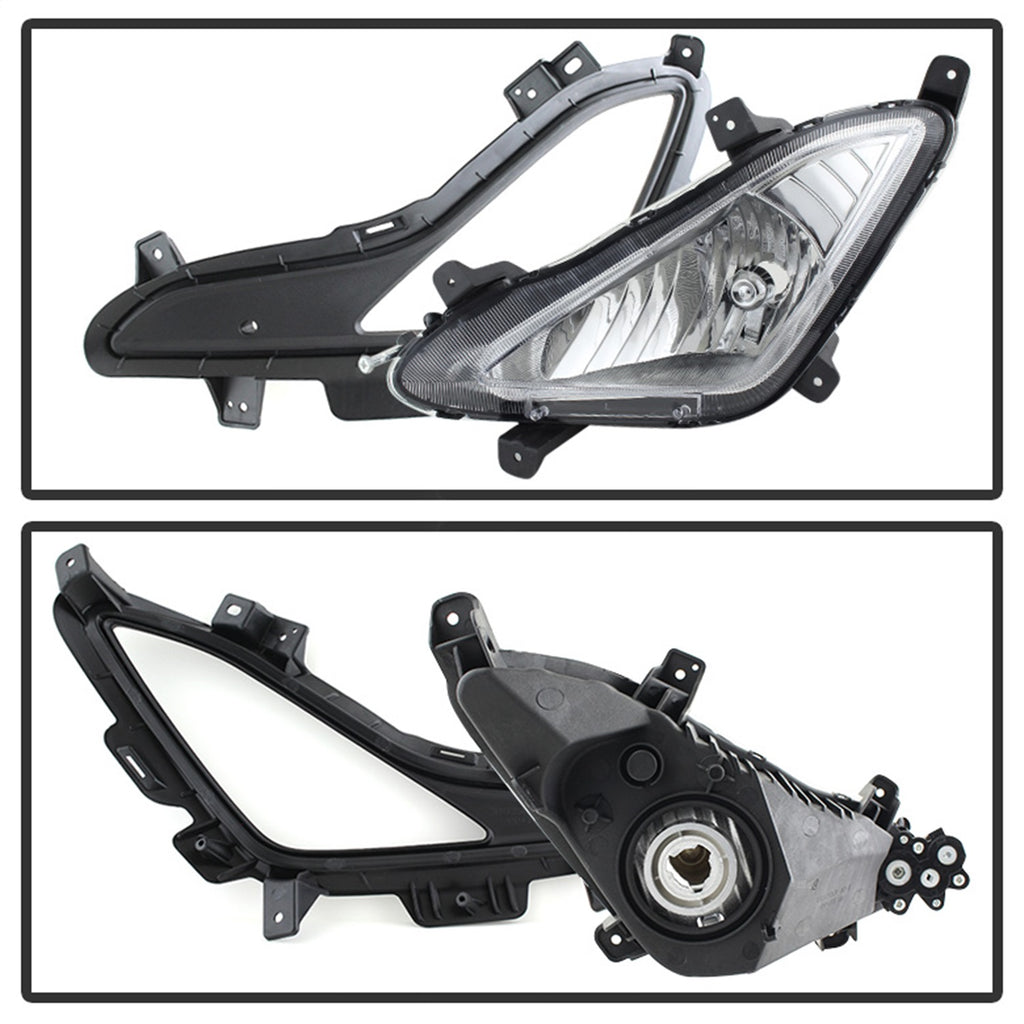 Spyder Auto 5080462 OEM Fog Lights for Select Hyundai Elantra