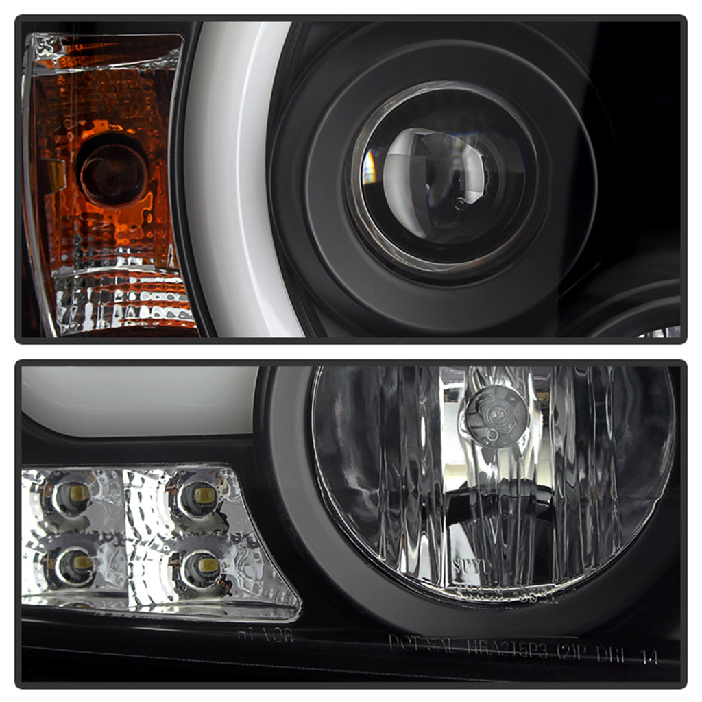 Spyder Auto 5080523 DRL Projector Headlights for Select GMC Sierra 1500, GMC Sierra HD, GMC Sierra HD