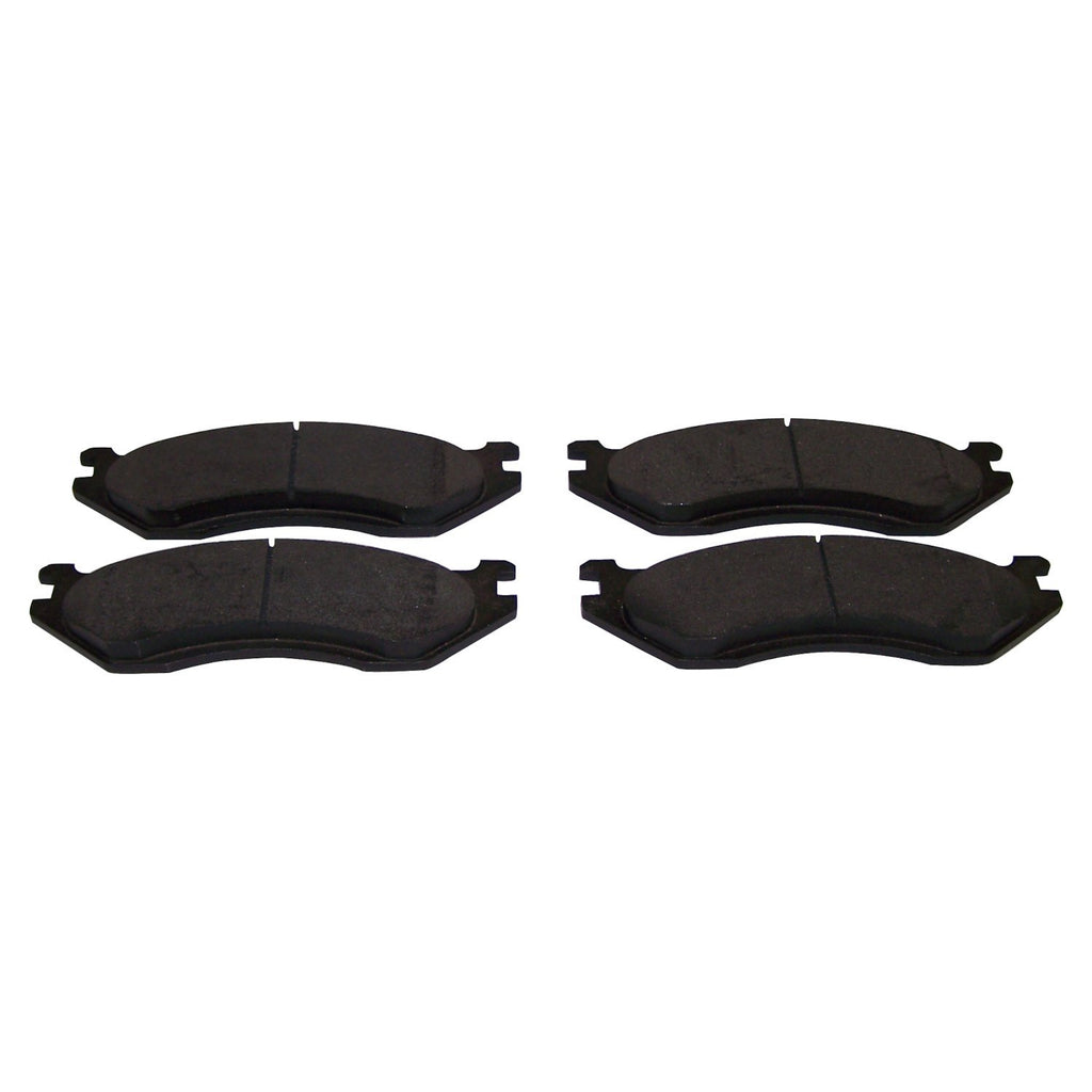Crown Automotive Jeep Replacement 5080556AE Front Brake Pad Set for 2004 Dodge Durango and 02-12/14/2003 Dodge Ram 1500 for Select Dodge Durango, Dodge Ram 1500, Dodge Ram 2500, Dodge Ram
