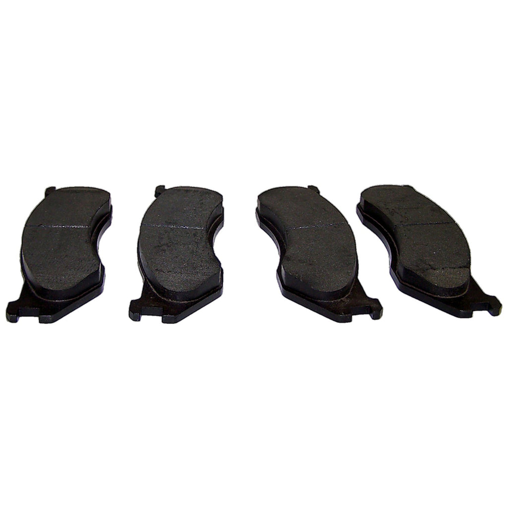 Crown Automotive Jeep Replacement 5080556AE Front Brake Pad Set for 2004 Dodge Durango and 02-12/14/2003 Dodge Ram 1500 for Select Dodge Durango, Dodge Ram 1500, Dodge Ram 2500, Dodge Ram