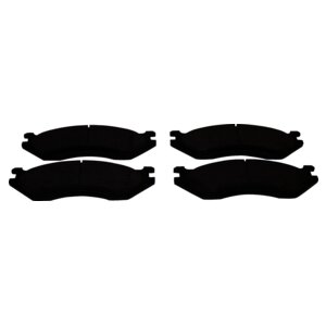 Crown Automotive Jeep Replacement 5080556AE Front Brake Pad Set for 2004 Dodge Durango and 02-12/14/2003 Dodge Ram 1500 for Select Dodge Durango, Dodge Ram 1500, Dodge Ram 2500, Dodge Ram