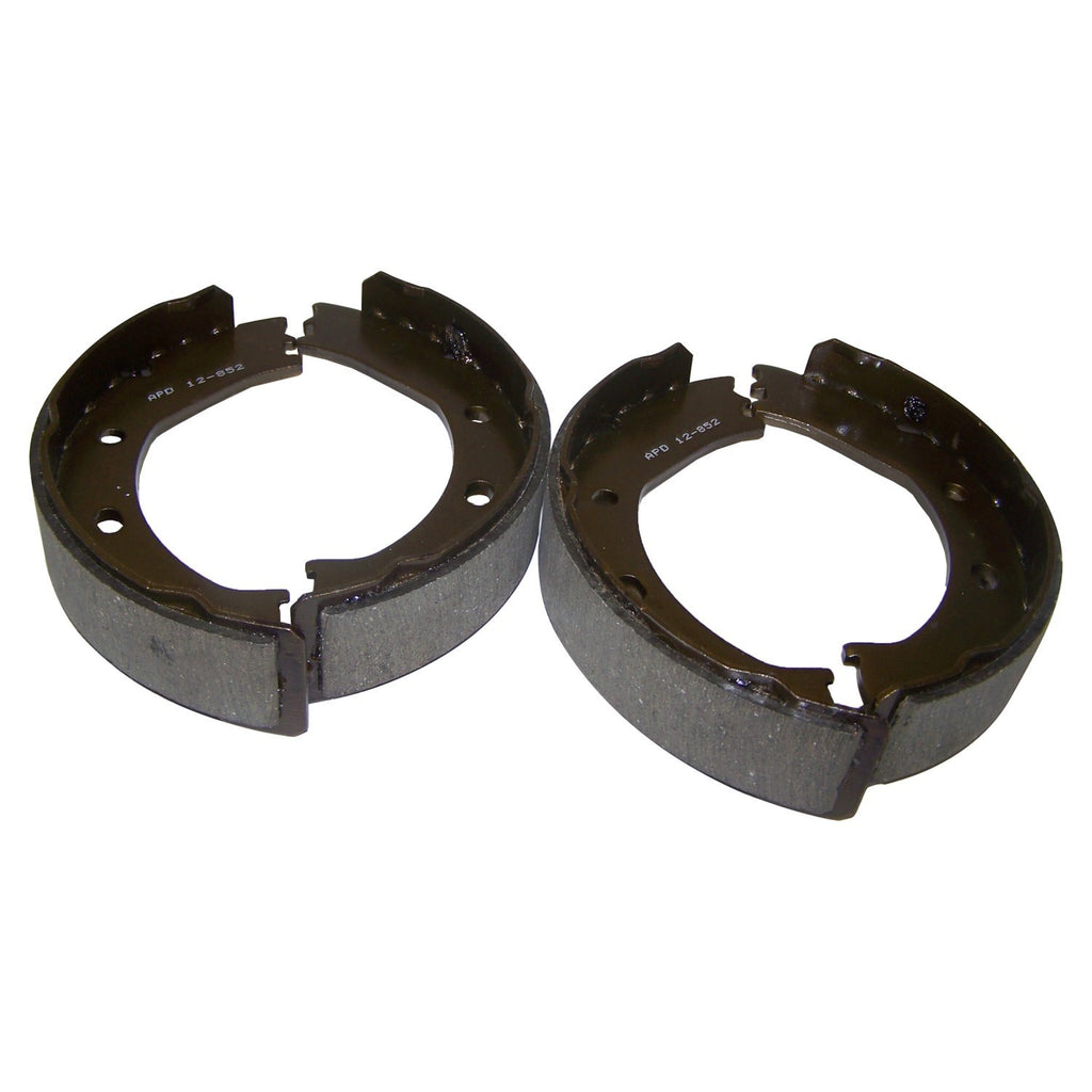 Crown Automotive Jeep Replacement 5080568AB Parking Brake Shoe Set for 04-05 Dodge Durango and Select 02-06 Dodge Ram 1500