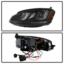 Load image into Gallery viewer, Spyder Auto 5080578 DRL LED Projector Headlights for Select Volkswagen Golf, Volkswagen Golf R
