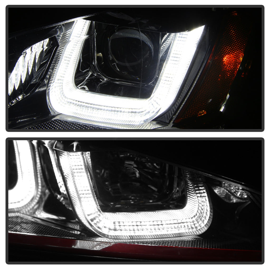 Spyder Auto 5080592 DRL LED Projector Headlights for Select Volkswagen Golf, Volkswagen Golf R