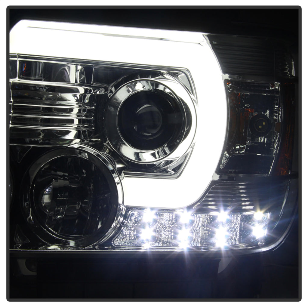 Spyder Auto 5080622 DRL LED Projector Headlights for Select GMC Sierra 1500, GMC Sierra HD, GMC Sierra HD