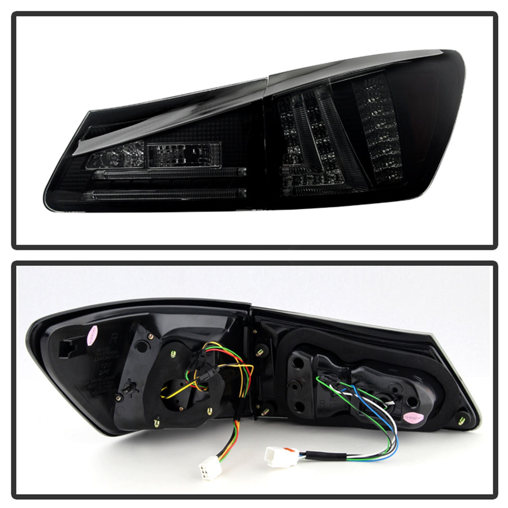Spyder Auto 5080790 LED Tail Lights for Select Lexus IS250