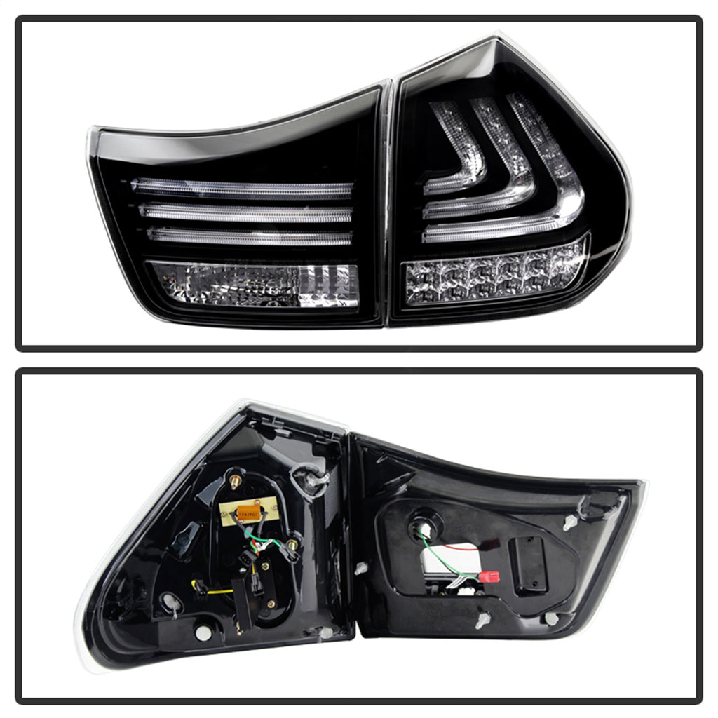Spyder Auto 5080837 LED Tail Lights for Select Lexus RX330, Lexus RX350