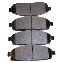 Load image into Gallery viewer, Crown Automotive Jeep Replacement 5080868AA Front Brake Pad Set for 2005-2010 Jeep Grand Cherokee w/o SRT8 &amp; Commander for Select Jeep Commander, Jeep Grand Cherokee