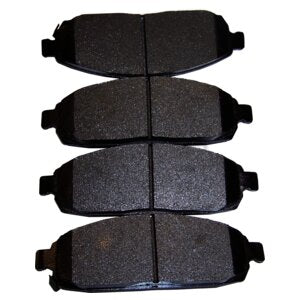 Crown Automotive Jeep Replacement 5080868AA Front Brake Pad Set for 2005-2010 Jeep Grand Cherokee w/o SRT8 & Commander for Select Jeep Commander, Jeep Grand Cherokee