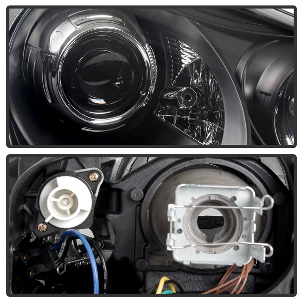 Spyder Auto 5080967 DRL LED Projector Headlights for Select Porsche Cayenne