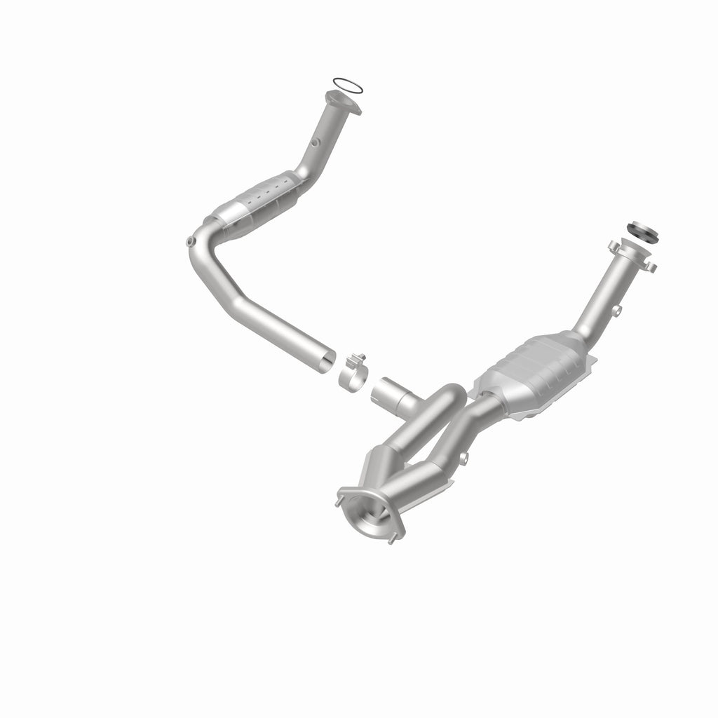 MagnaFlow Exhaust Products 51097 OEM Grade Direct-Fit Catalytic Converter for Select Cadillac Escalade, Chevrolet Avalanche 1500, Chevrolet Silverado 1500, Chevrolet Silverado Classic, Chevrolet Silverado 2500, Chevrolet Suburban 1500, Chevrolet Tahoe,