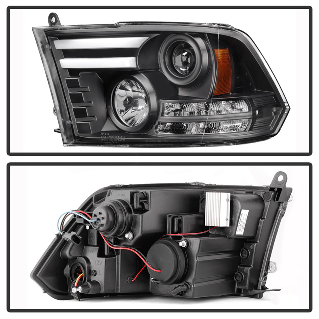 Spyder Auto 5081001 Projector Headlights for Select Dodge Ram 1500, Dodge Ram 2500, Dodge Ram 3500, Ram 1500, Ram 2500, Ram