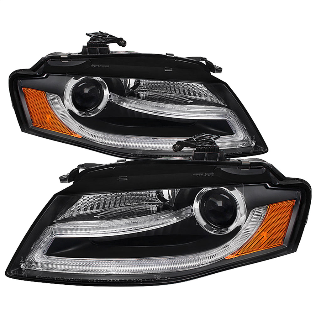 Spyder Auto 5081544 DRL LED Projector Headlights for Select Audi A4