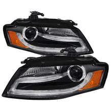 Load image into Gallery viewer, Spyder Auto 5081544 DRL LED Projector Headlights for Select Audi A4