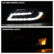 Load image into Gallery viewer, Spyder Auto 5081544 DRL LED Projector Headlights for Select Audi A4