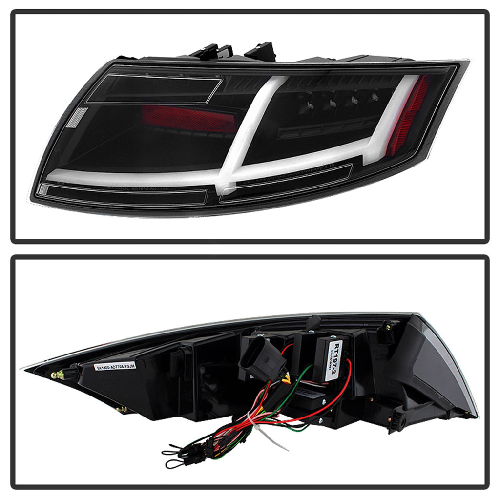 Spyder Auto 5081674 LED Tail Lights for Select Audi TT, Audi TT Quattro, Audi TT RS Quattro, Audi TTS Quattro
