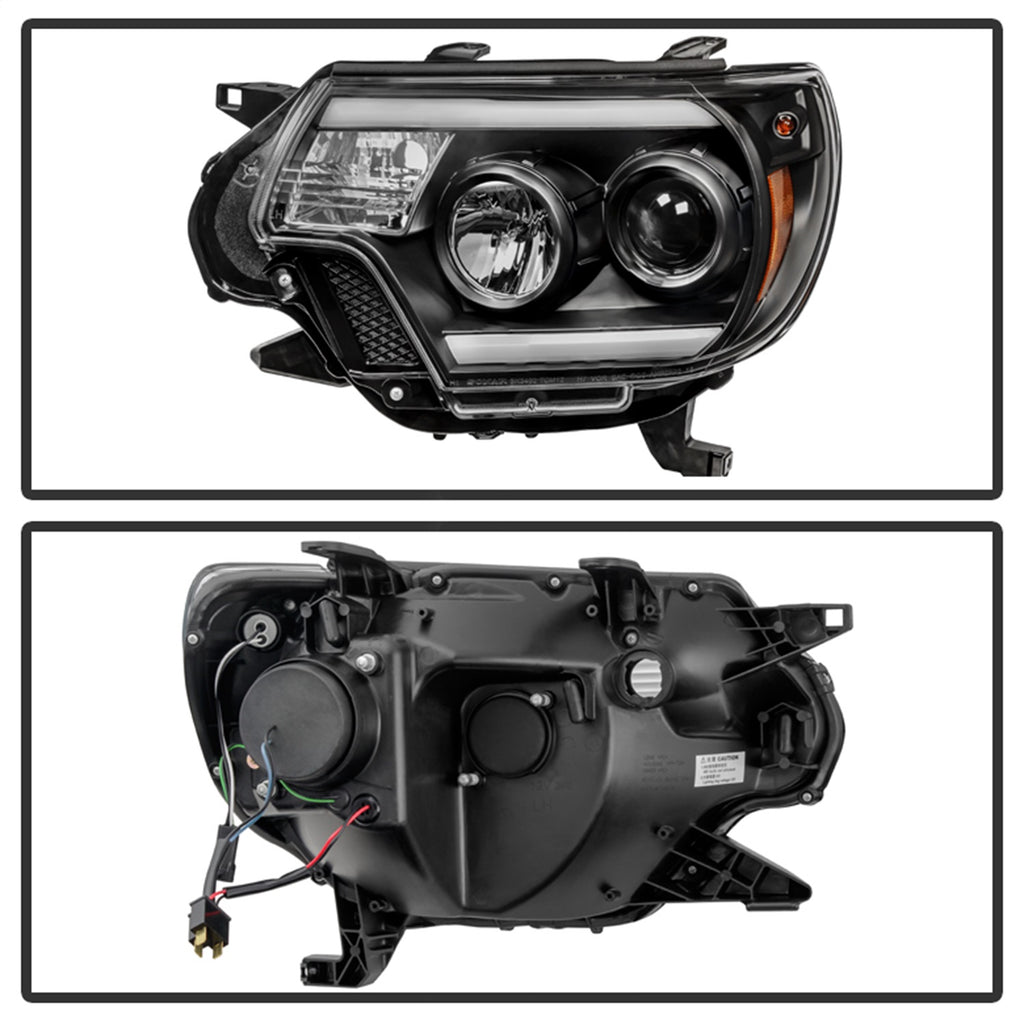 Spyder Auto 5081711 DRL Projector Headlights for Select Toyota Tacoma