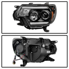 Load image into Gallery viewer, Spyder Auto 5081711 DRL Projector Headlights for Select Toyota Tacoma