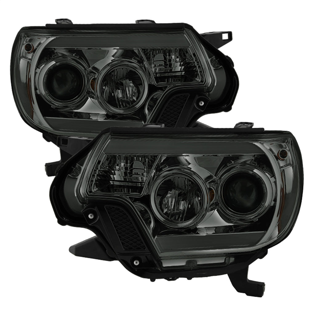 Spyder Auto 5081728 DRL Projector Headlights for Select Toyota Tacoma