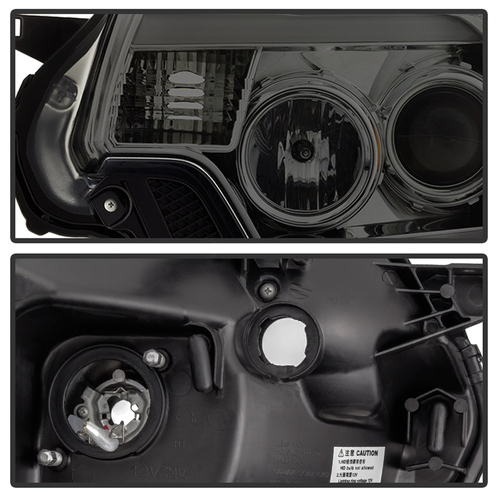 Spyder Auto 5081728 DRL Projector Headlights for Select Toyota Tacoma