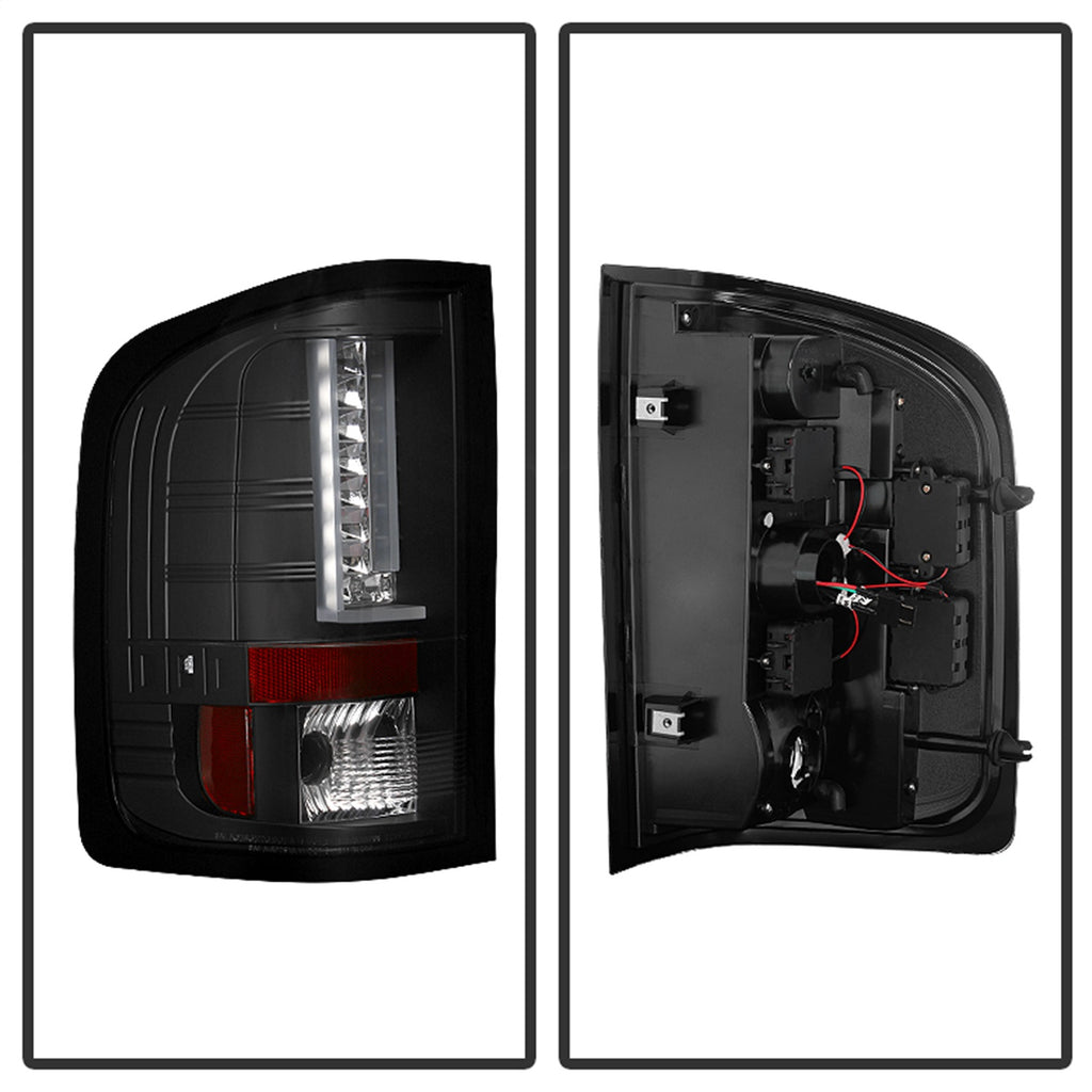 Spyder Auto 5081766 LED Tail Lights for Select Chevrolet Silverado 1500, Chevrolet Silverado HD, Chevrolet Silverado HD