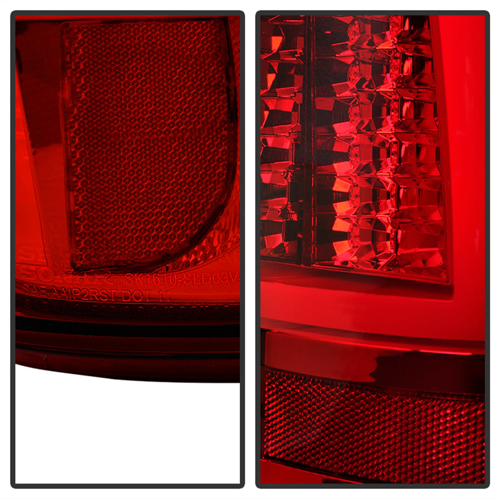 Spyder Auto 5081926 LED Tail Lights for Select Chevrolet Silverado 1500, Chevrolet Silverado Classic, Chevrolet Silverado HD, Chevrolet Silverado HD Classic, Chevrolet Silverado 2500, Chevrolet Silverado HD, Chevrolet Silverado HD Classic