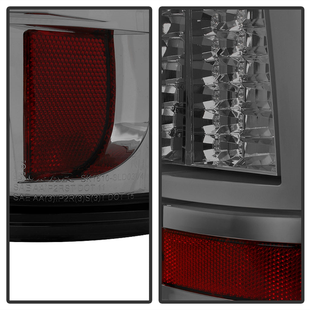 Spyder Auto 5081940 LED Tail Lights for Select Chevrolet Silverado 1500, Chevrolet Silverado Classic, Chevrolet Silverado HD, Chevrolet Silverado HD Classic, Chevrolet Silverado 2500, Chevrolet Silverado HD, Chevrolet Silverado HD Classic