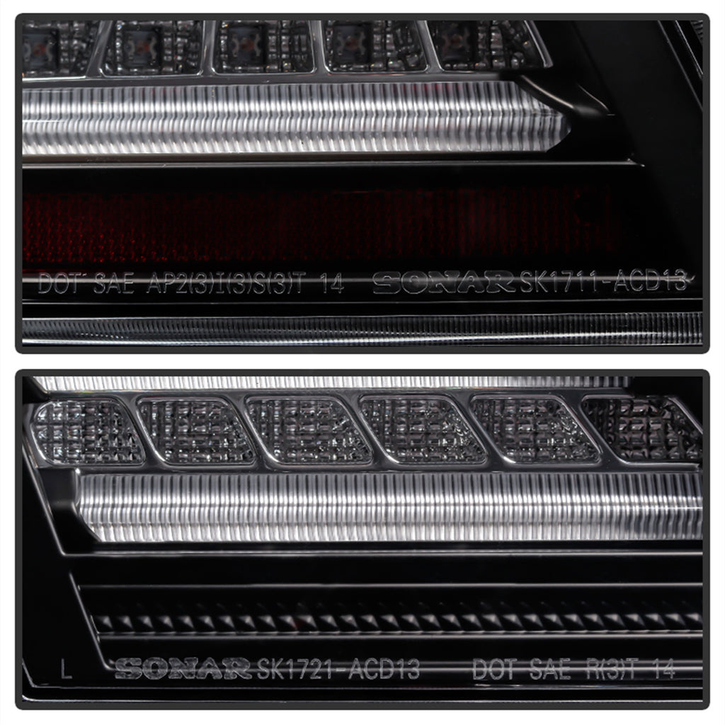 Spyder Auto 5082053 LED Tail Lights for Select Honda Accord
